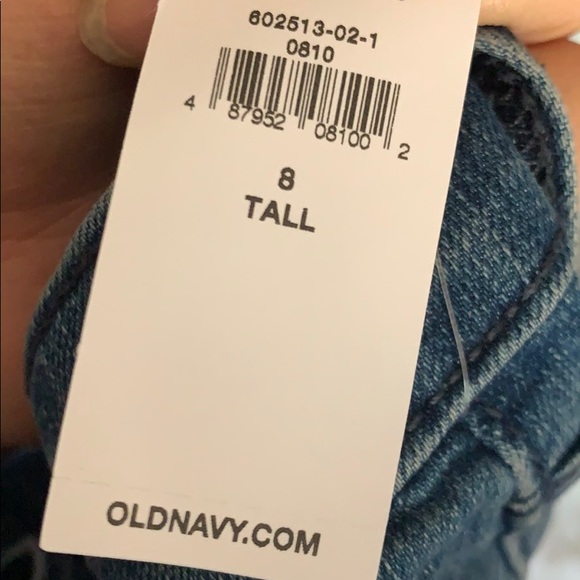 Old navy Mid rise super skinny jeans tall - Picture 3 of 4
